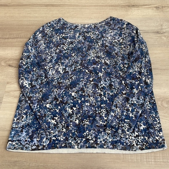 J.jill sweater like new xs floral​​​​​​ - Picture 3 of 3